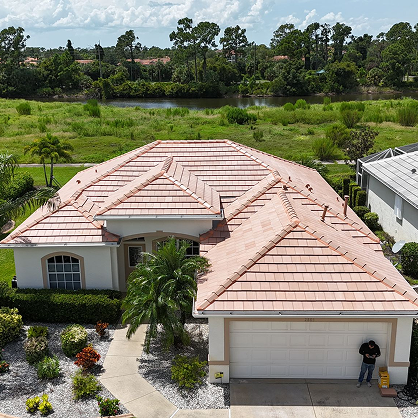 1310 Lenox Greens Drive, Sun City Center 33573 Clay Barrel Tile & Dead Valley Installation